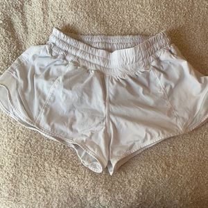 Lululemon white shorts